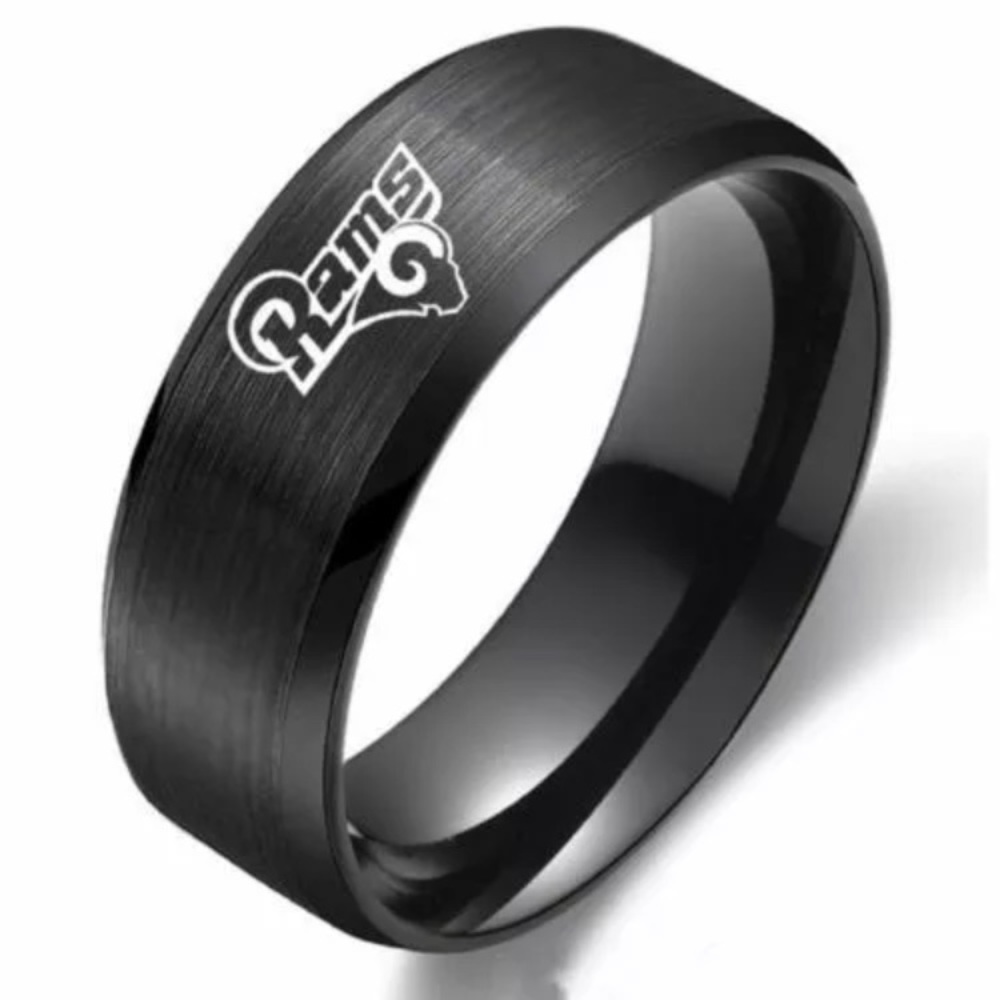 Black Los Angeles Rams Ring - Picture 5 of 5